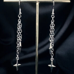 Boucles d’oreilles “Nuit d’Argent”