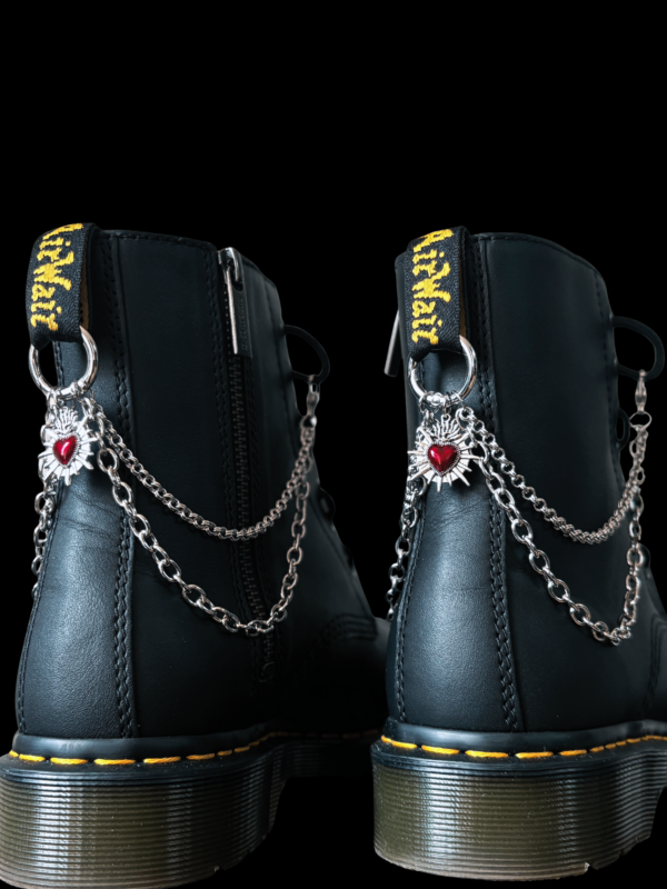 Chaines coeur rouge ardent Chaines coeur rouge ardent