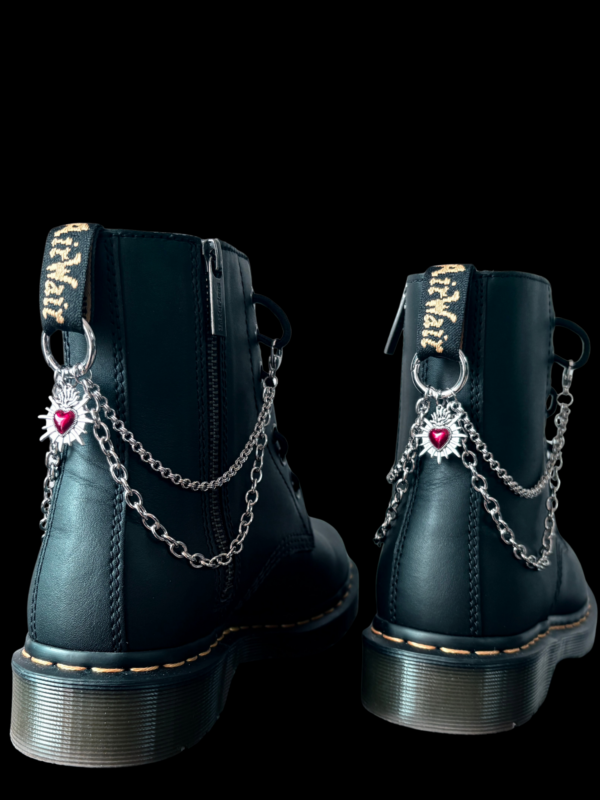 Chaines coeur rouge ardent Chaines coeur rouge ardent