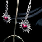 Cœur Ardent - Boucles d’oreilles