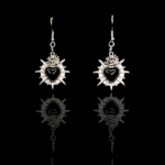 Cœur Infernale - Boucles d’oreilles