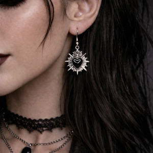 Cœur Infernale - Boucles d’oreilles