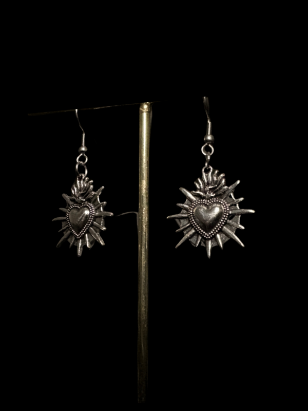 Cœur Infernale - Boucles d’oreilles