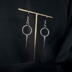 Lame Céleste - Boucles d’oreilles