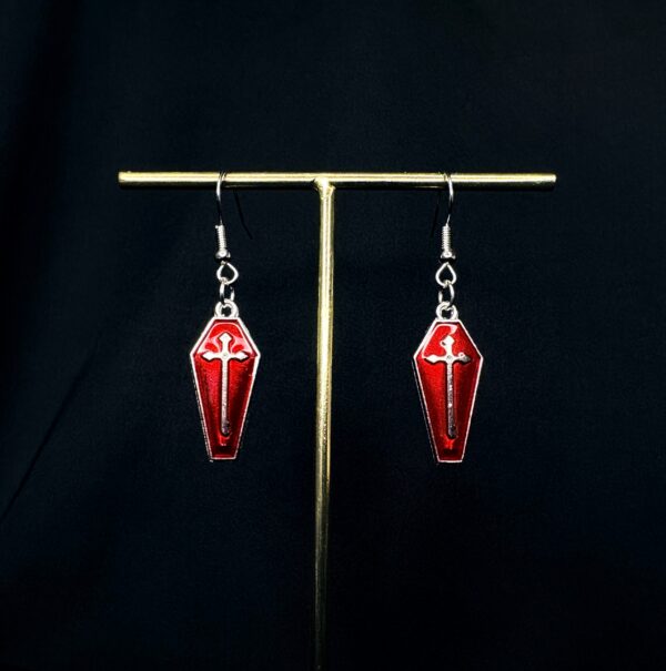 IMG_2154 Requiem Écarlate - Boucles d’oreilles