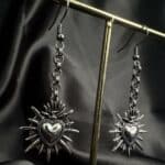 Cœur Ardent - Boucles d’oreilles