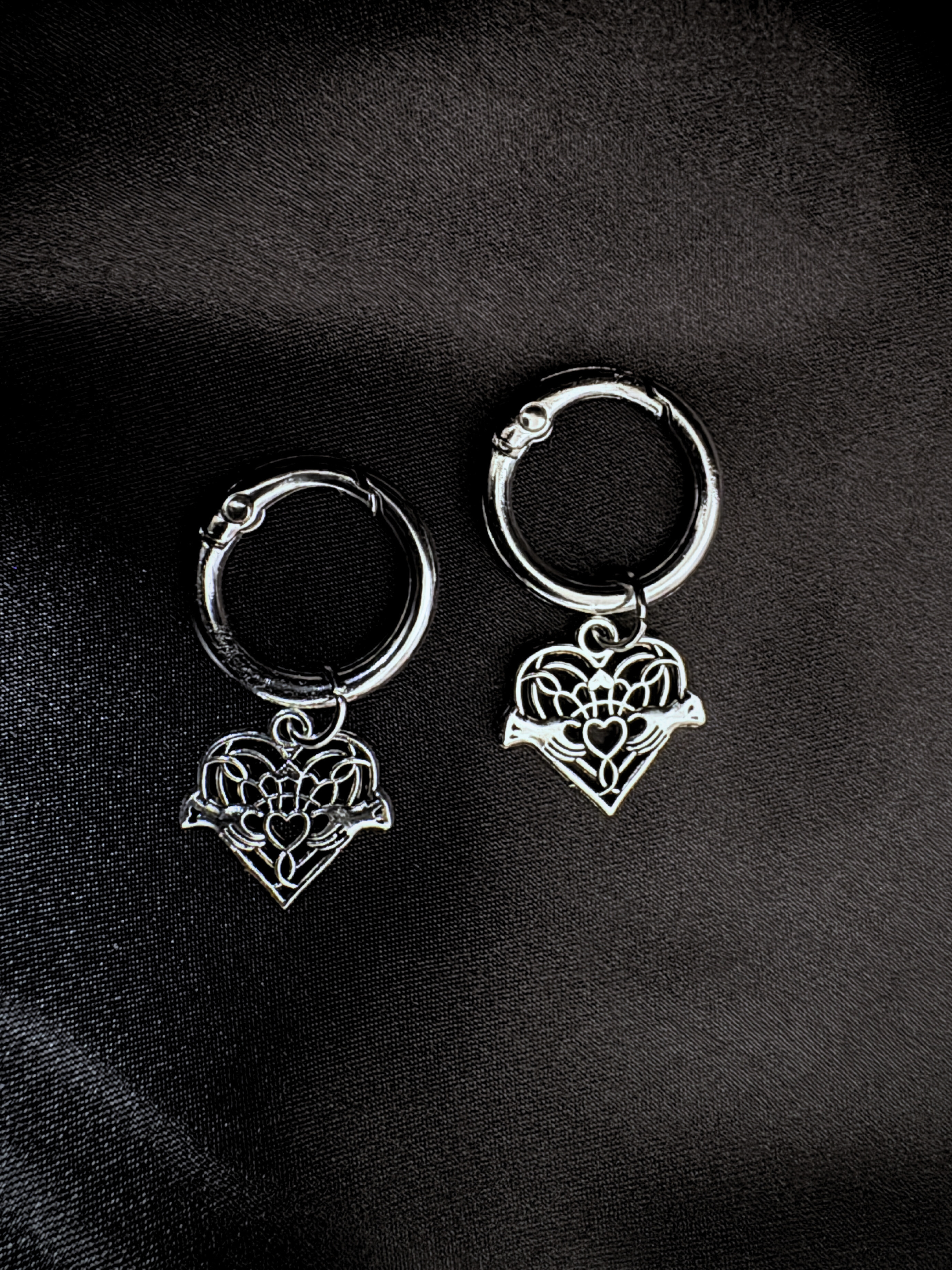 Charm Cœur Filigrané