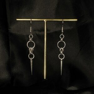 Boucles d’oreilles “Aiguilles d’Argent”