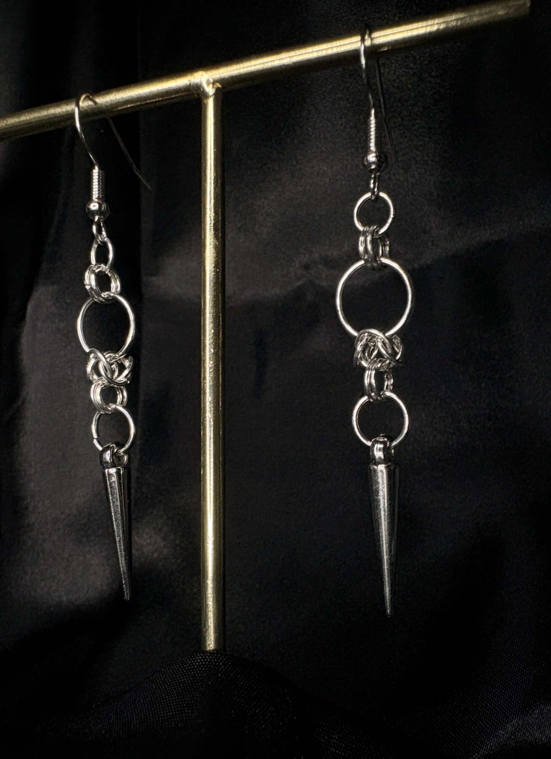 IMG_2591 Boucles d’oreilles “Aiguilles d’Argent”