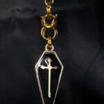 Boucles d’oreilles gothiques “Sanctuaire Doré”