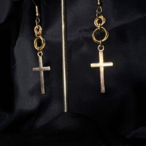 Croix d’Or - Boucles d’oreilles