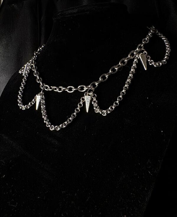 Collier “Shadow Spikes”