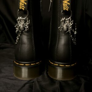 Chaîne de bottes Araignées d’Argent & Chaînes Barbelées