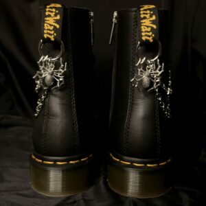 Chaîne de bottes Araignées d’Argent & Chaînes Barbelées