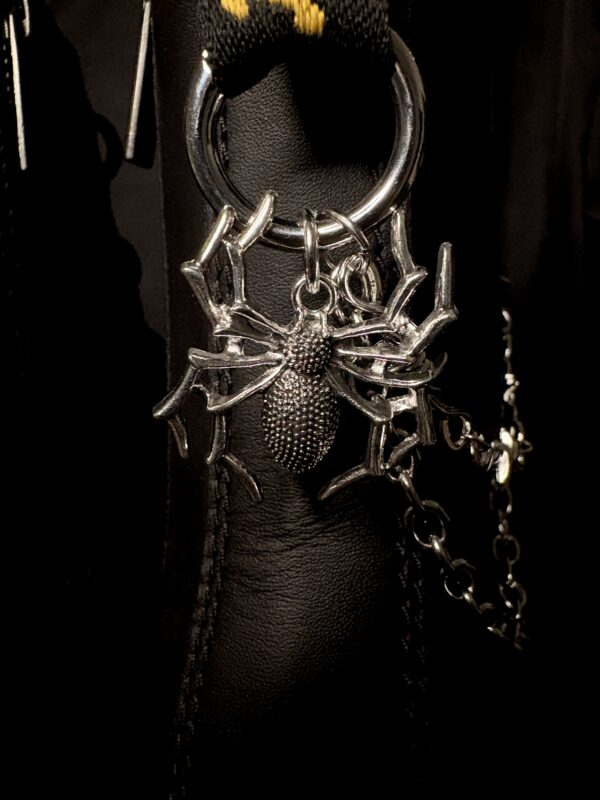 IMG_E2329 Chaîne de bottes Araignées d’Argent & Chaînes Barbelées