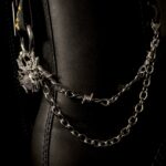 Chaîne de bottes Araignées d’Argent & Chaînes Barbelées
