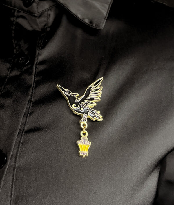 Witchlight Raven Pin