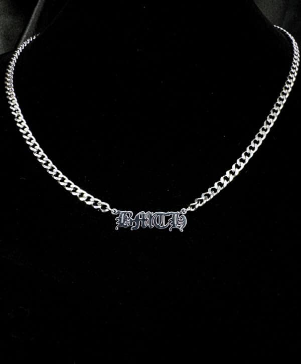 Letter Necklace BMTH Style