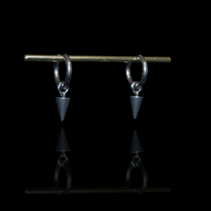 Boucles d’oreilles créoles à pics