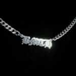 Letter Necklace BMTH Style