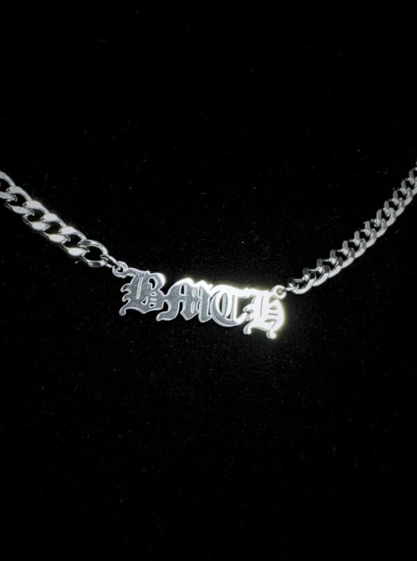 Letter Necklace BMTH Style