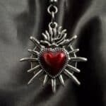 Cœur Infernale - Boucles d’oreilles