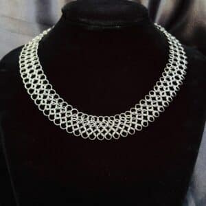 Silver Veil Necklace
