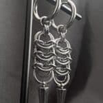 IMG_5470 Boucles d'Oreilles Gothiques Créoles Purgatoire