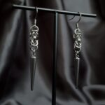Boucles d'Oreilles Gothiques Crochets Sacrilège