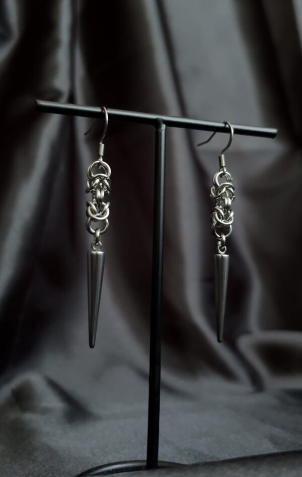 Boucles d'Oreilles Gothiques Crochets Sacrilège