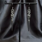 Boucles d'Oreilles Gothiques Crochets Sacrilège