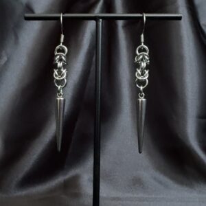 Boucles d'Oreilles Gothiques Crochets Sacrilège